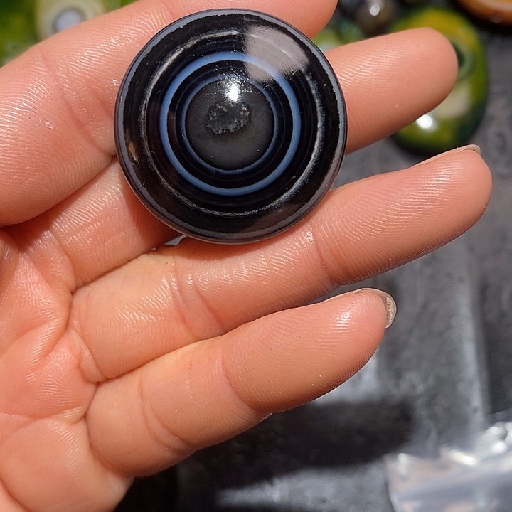 金***蛙玛瑙/玉髓合金颈饰