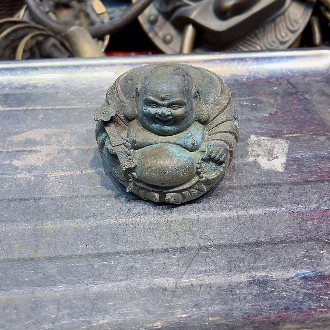 黄铜材质，文房摆件