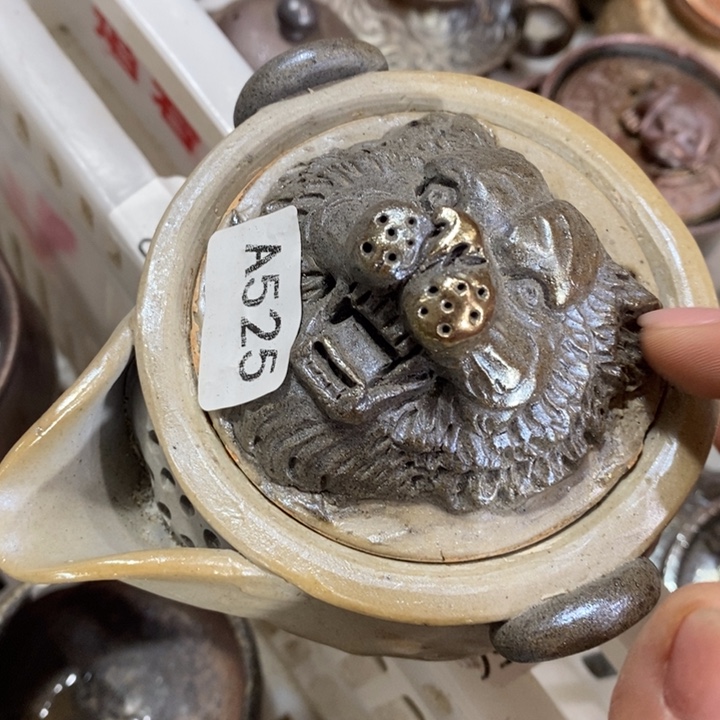 柴烧裸烧纯手工工艺制作瑕疵瑕疵