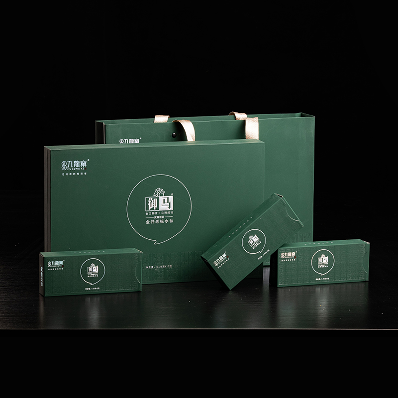 武夷九龙窠新款茶叶御马特级岩茶金井老枞水仙高级茶叶送礼礼盒