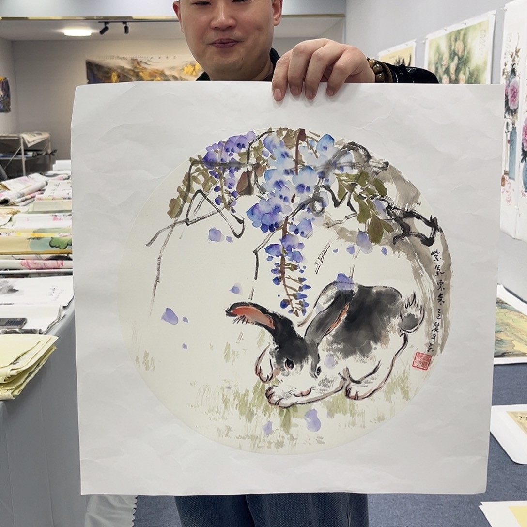 国画纯手绘字画作品