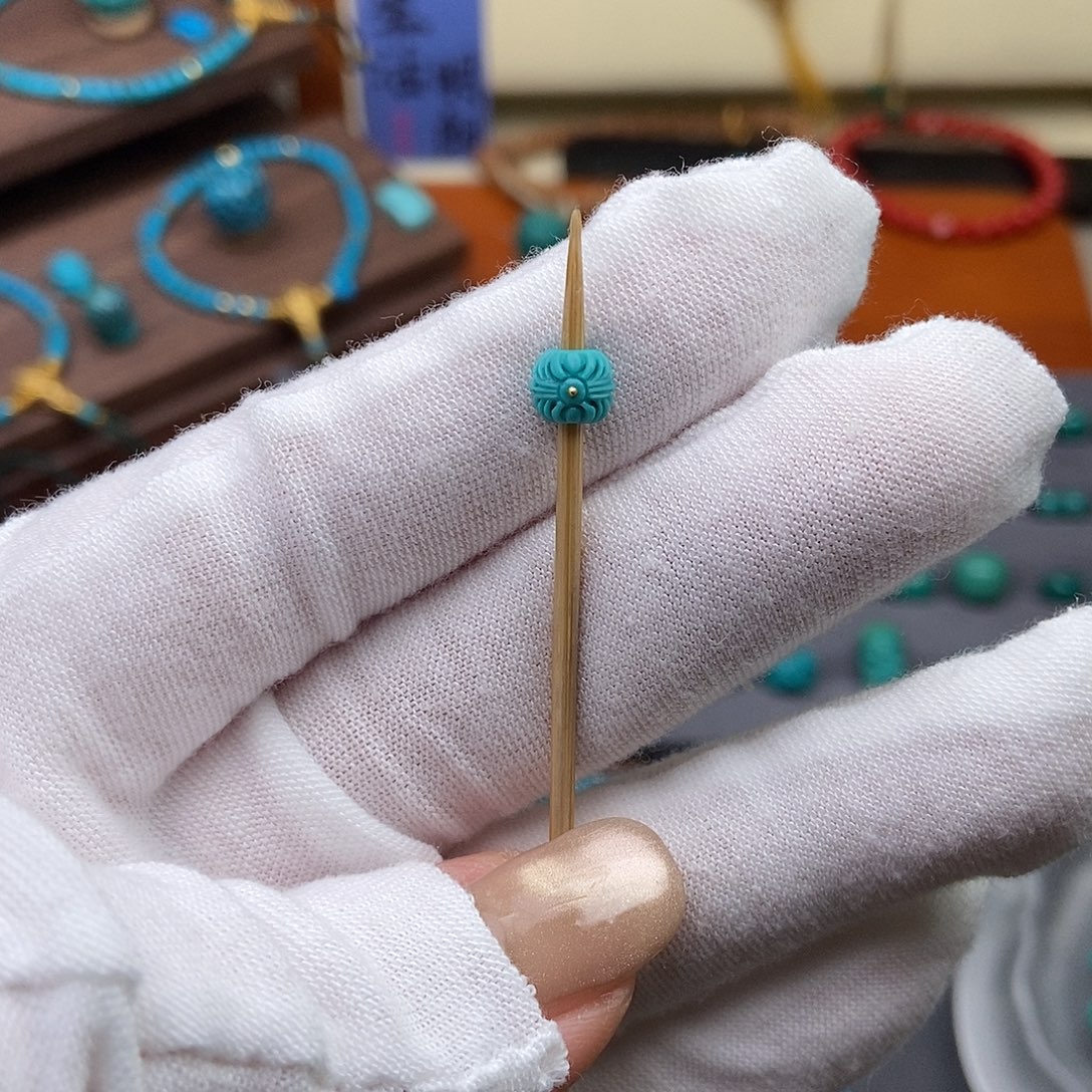 绿松石未镶嵌绿松石配饰h