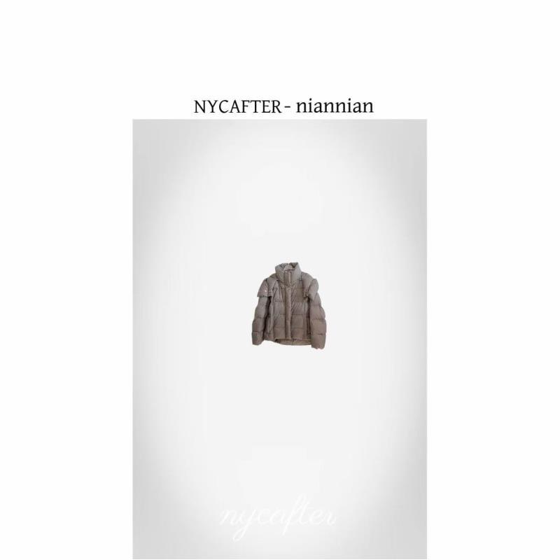 【90Y】泡芙连帽羽服帽子可拆前短后长设计外套iu1512