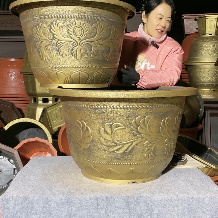 圆盆古铜六零三个