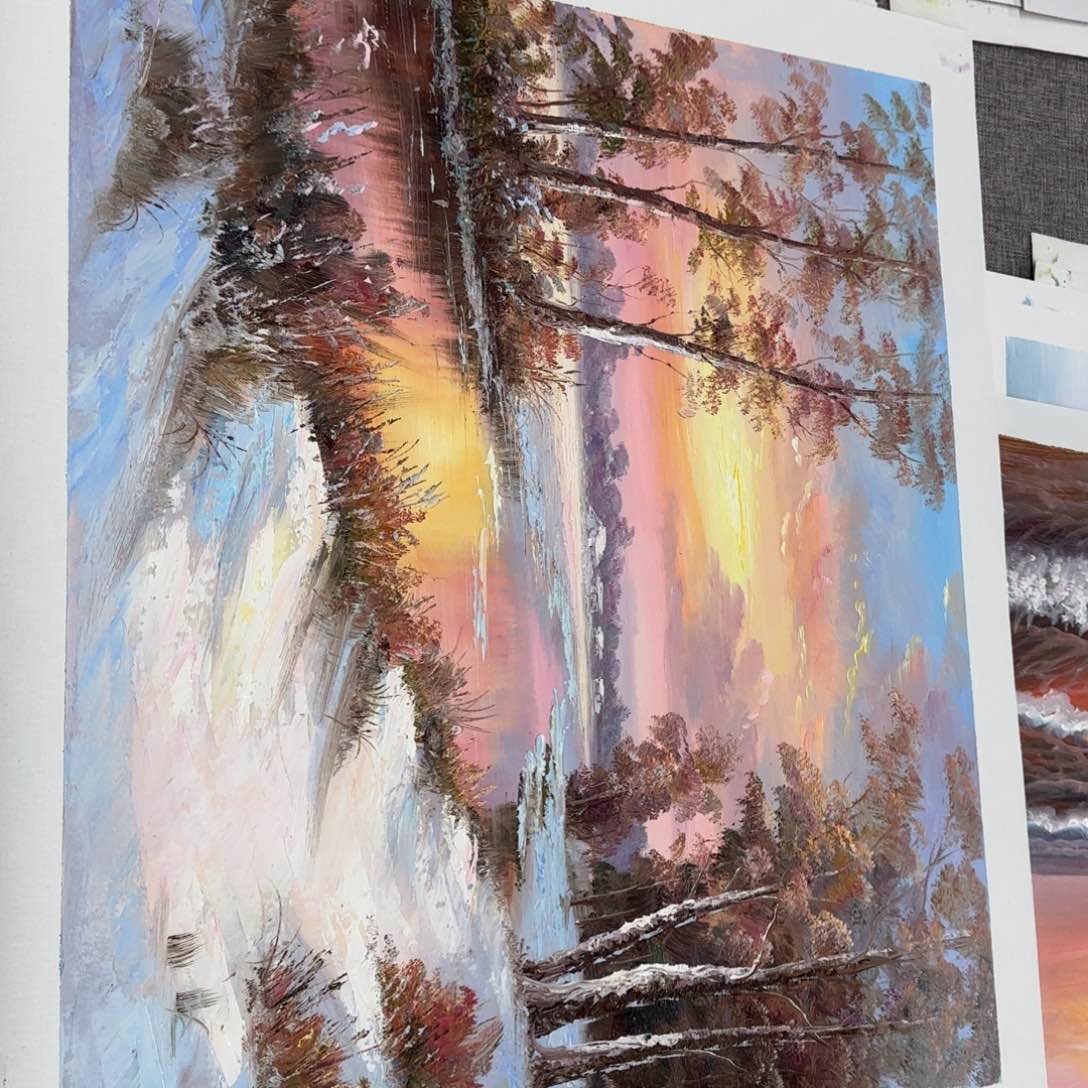 油画优惠活动的时候我