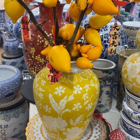 【闪购商品】摆件陶瓷花瓶摆件。。。