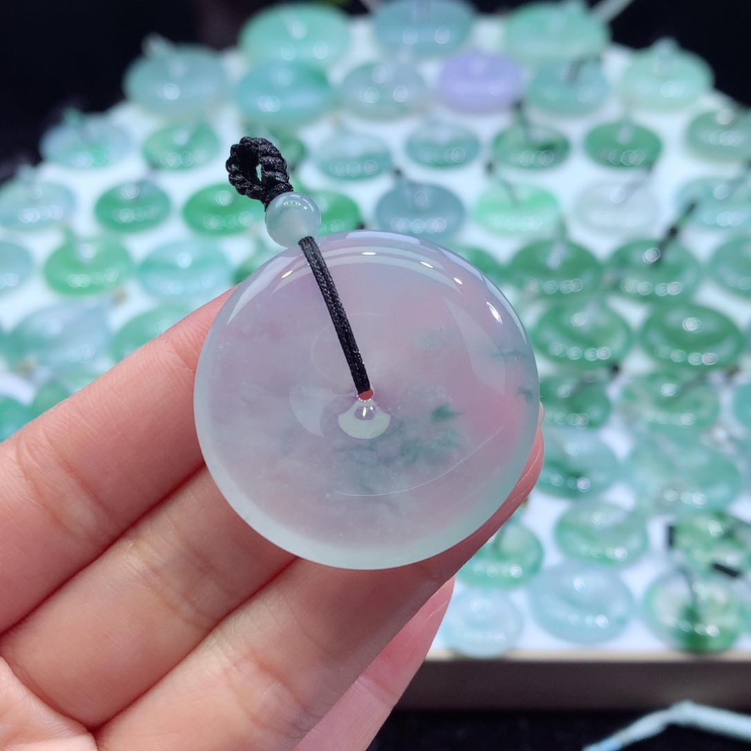 颈饰未镶嵌翡翠24尺寸36.4*6.2