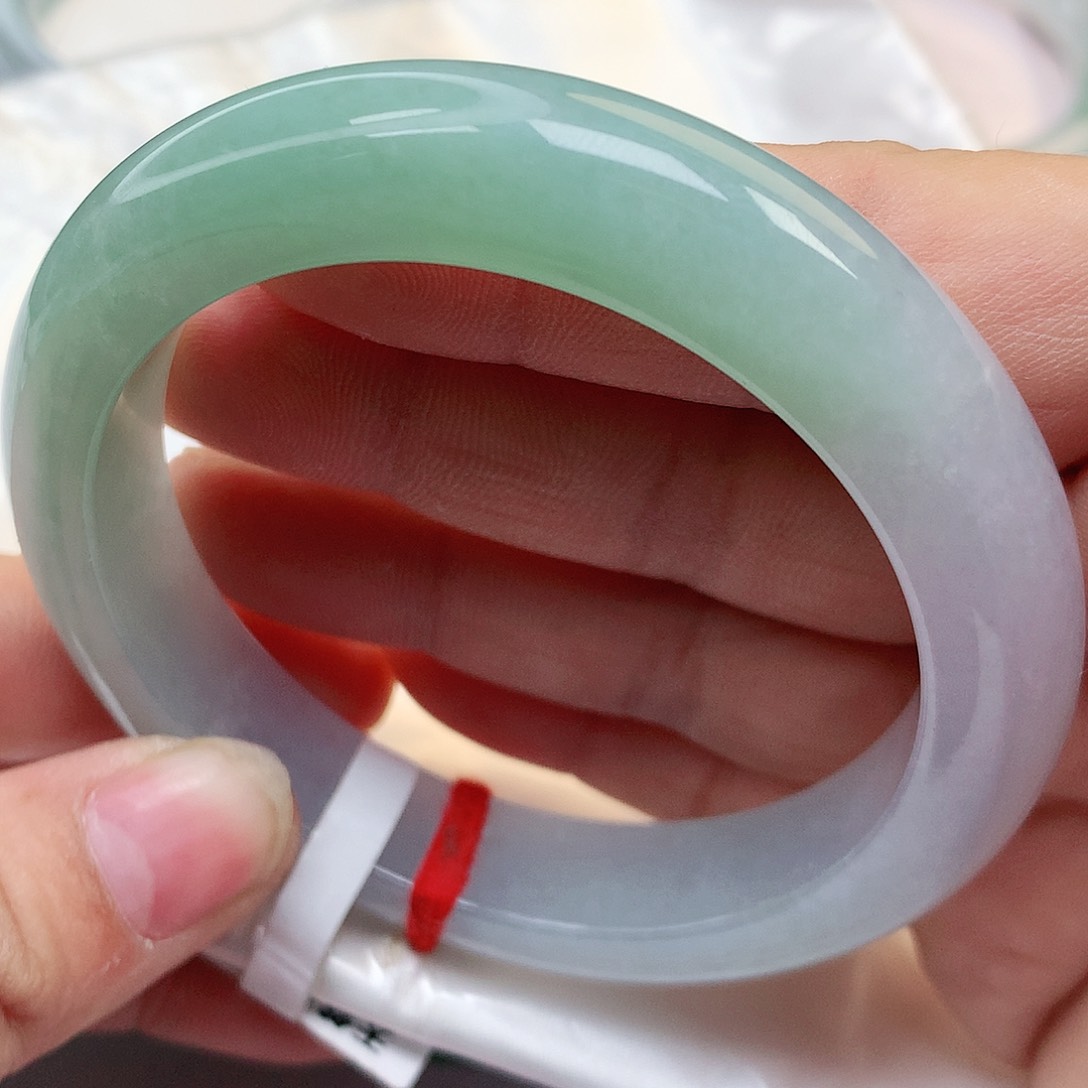 未镶嵌手镯翡翠A货翡翠双彩178号