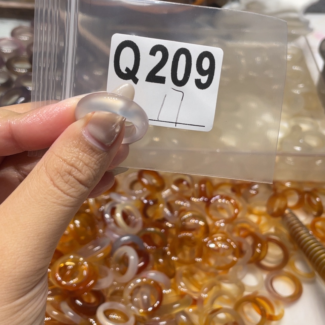 玛瑙/玉髓未镶嵌戒指209