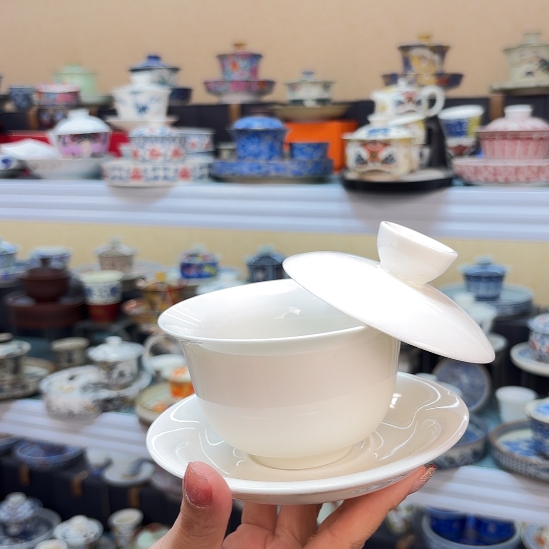 盖碗里的水煮开后放