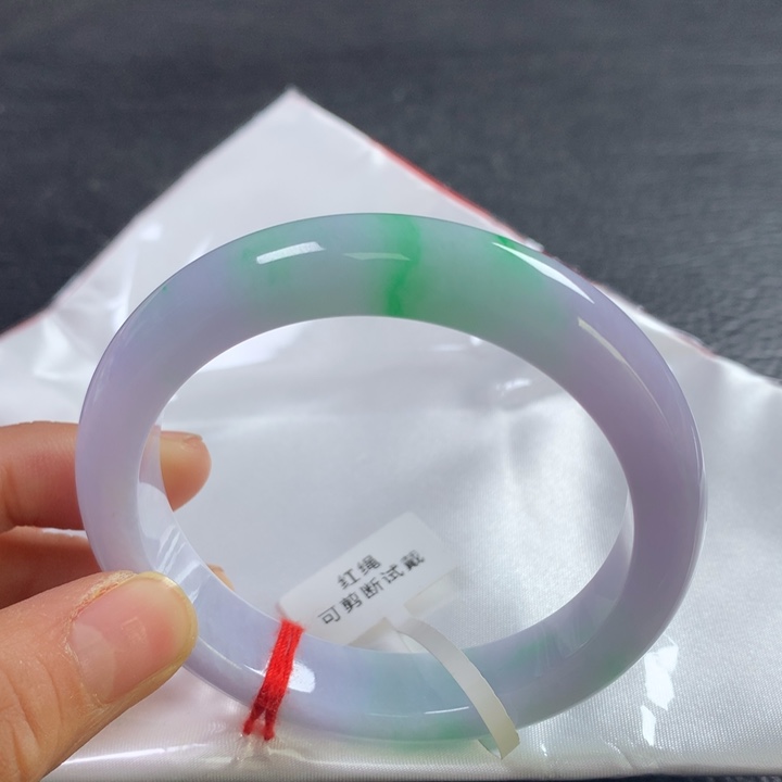 翡翠未镶嵌手镯56➕