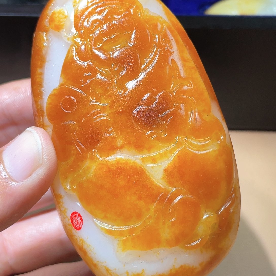 和田玉颈饰未镶嵌A7 