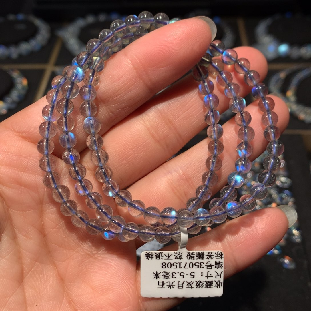 拉长石手链5未镶嵌