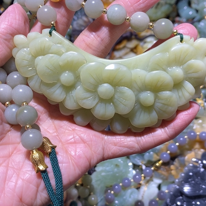 岫玉岫玉吊坠未镶嵌