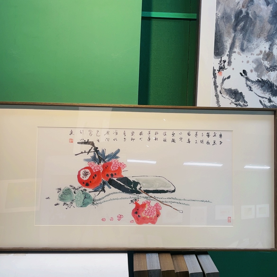 【闪购商品】国画李玄生带框精装裱