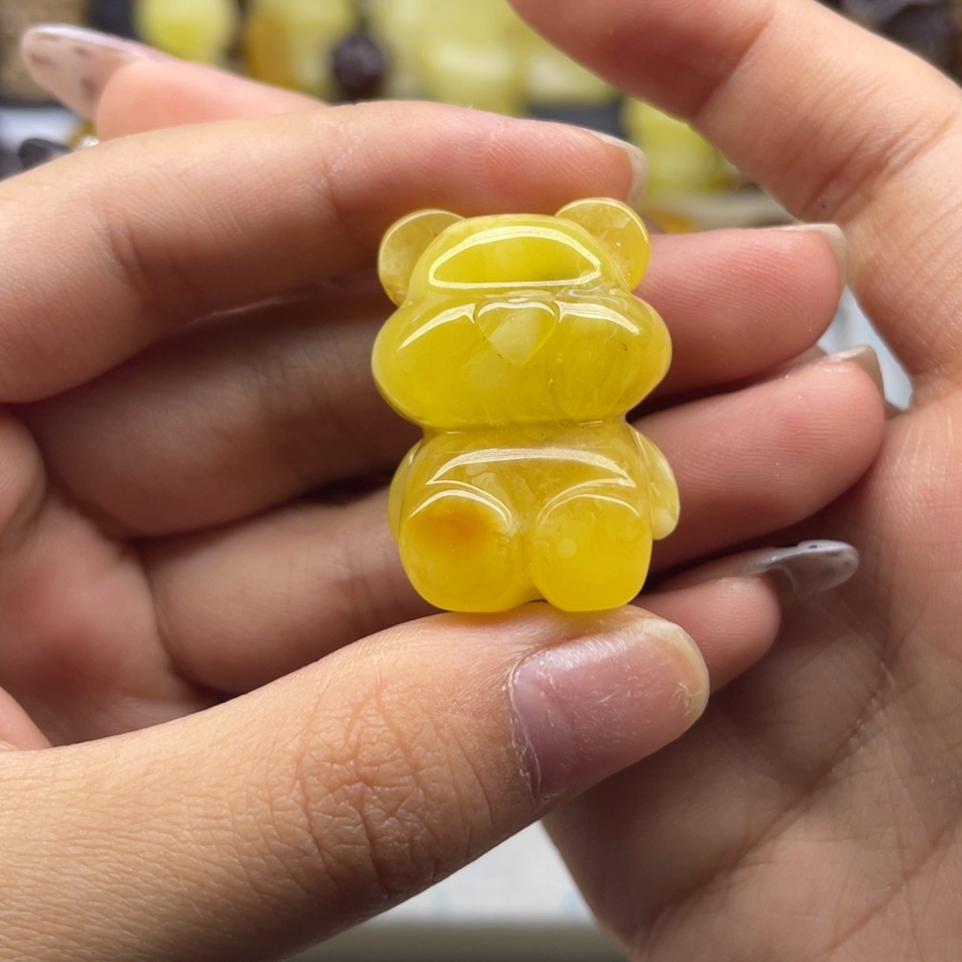 琥珀未镶嵌裸石天然琥珀蜜蜡