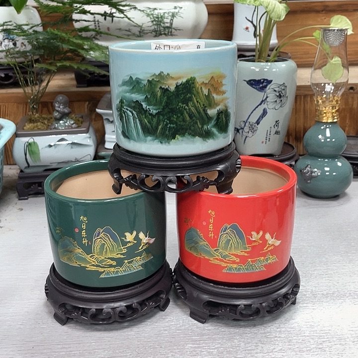 陶瓷花盆紫砂花盆抢购