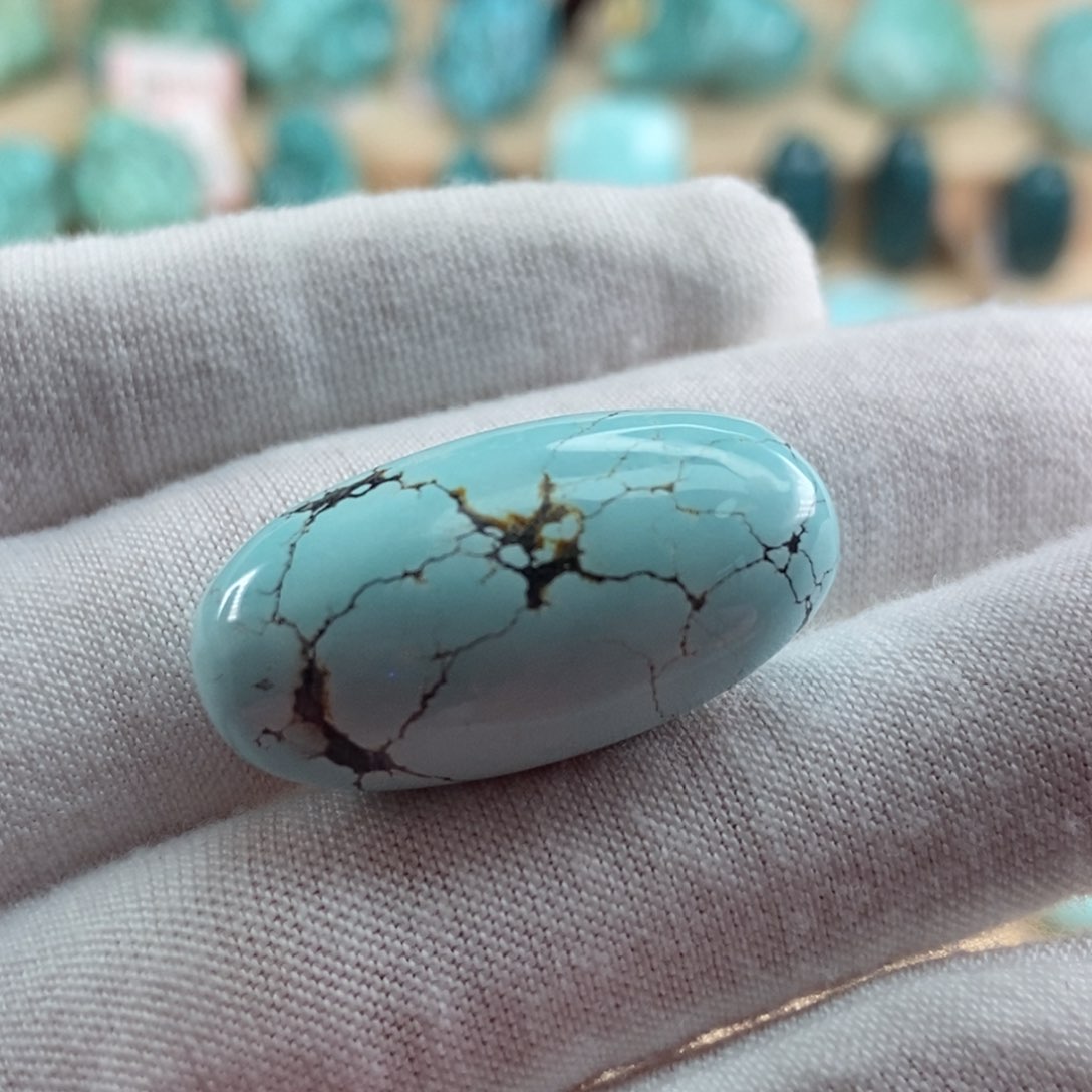 绿松石珠宝奇石未镶嵌