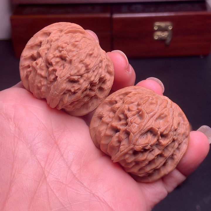 不***害文玩核桃吊坠磨盘39