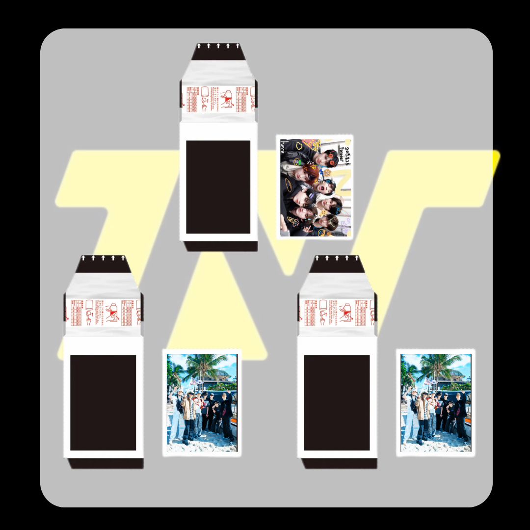 「饭制产品」时代少年团单人款撕拉片对对碰