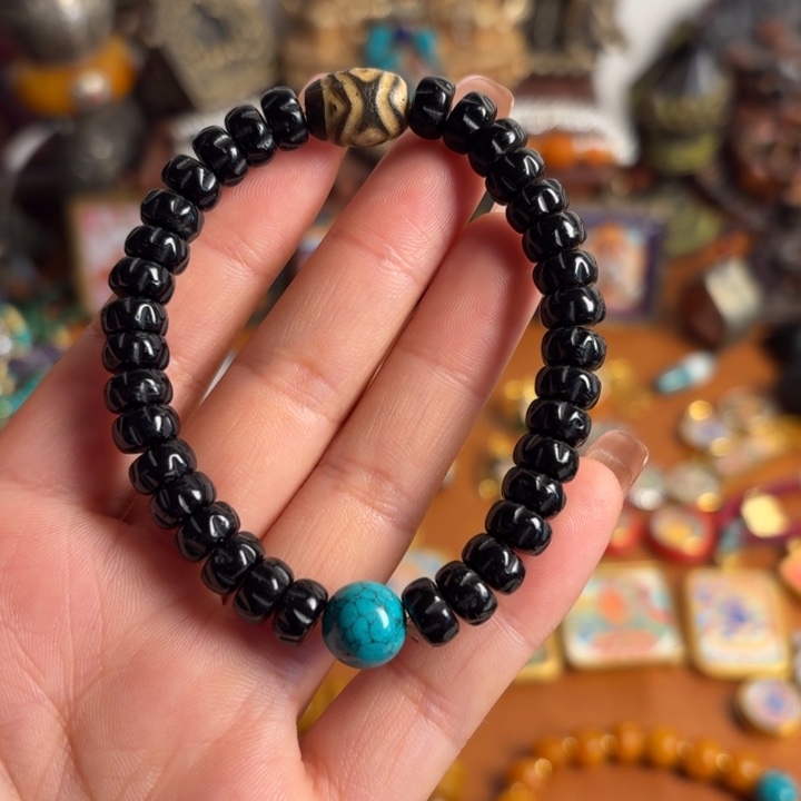 风车木（黑檀木）H****畏手串