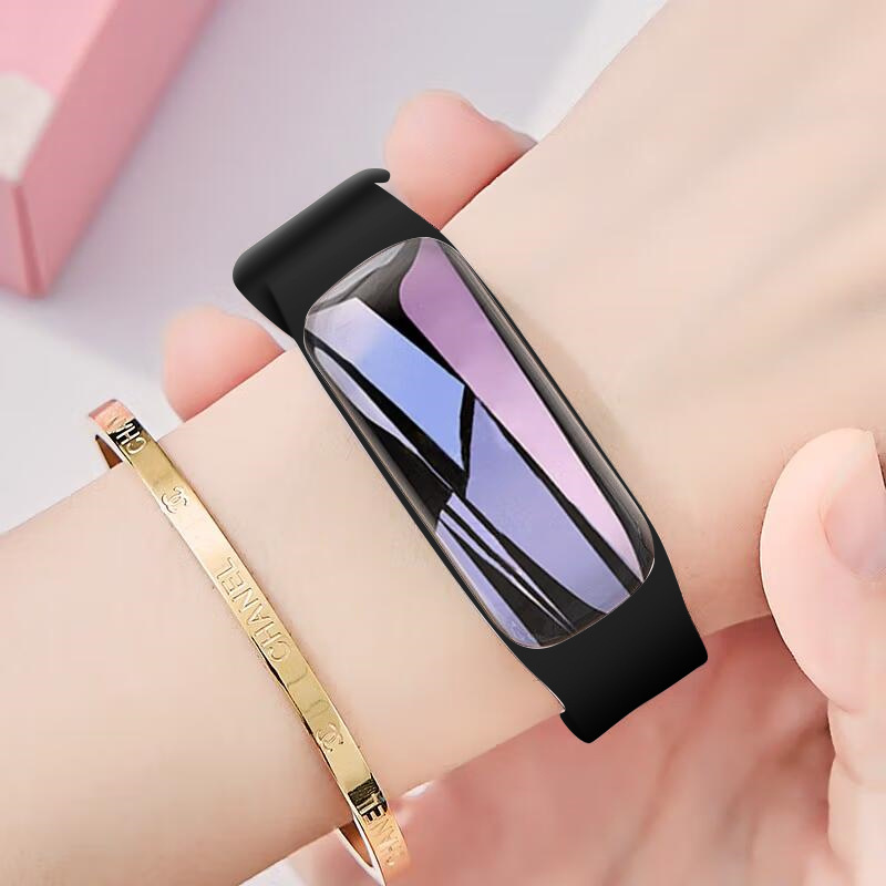 小米智能智能手环运动睡眠男女多功能计步适用iOS 安卓情侣电子蓝