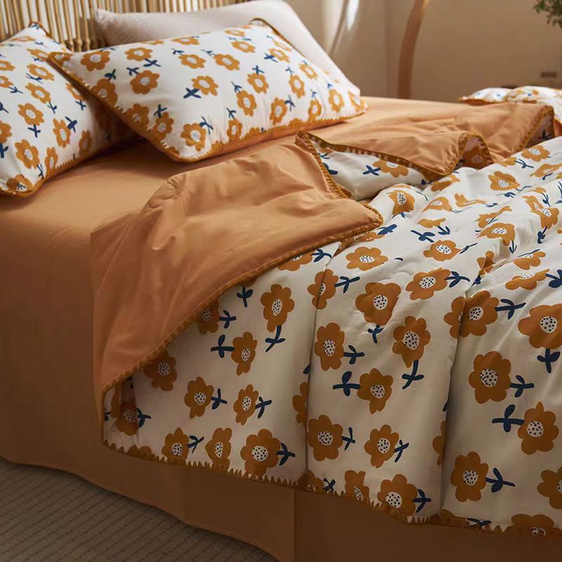 【泰谦】--春款新版单人被罩小清新