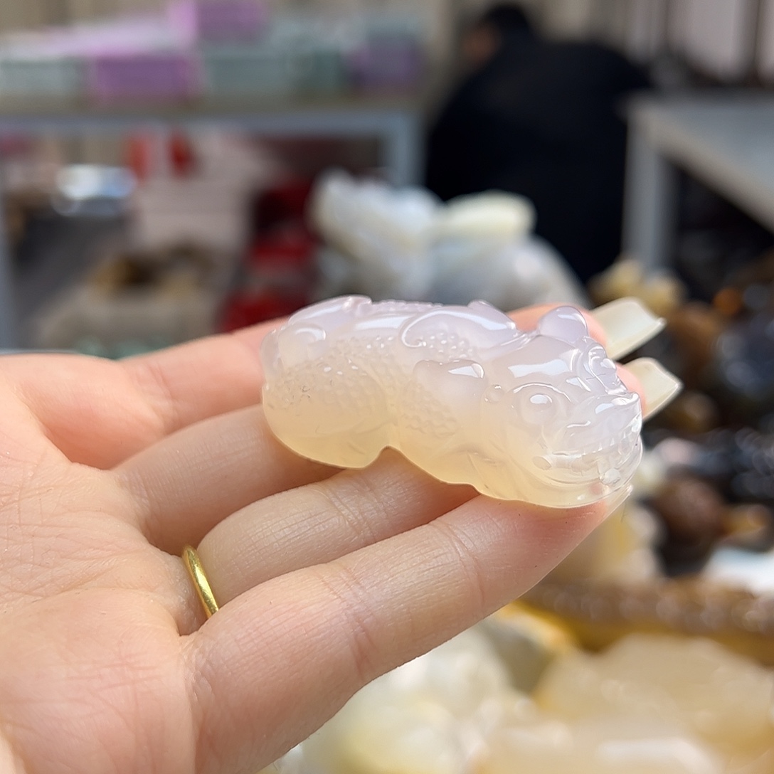 玛瑙/玉髓未镶嵌吊坠(不含链)