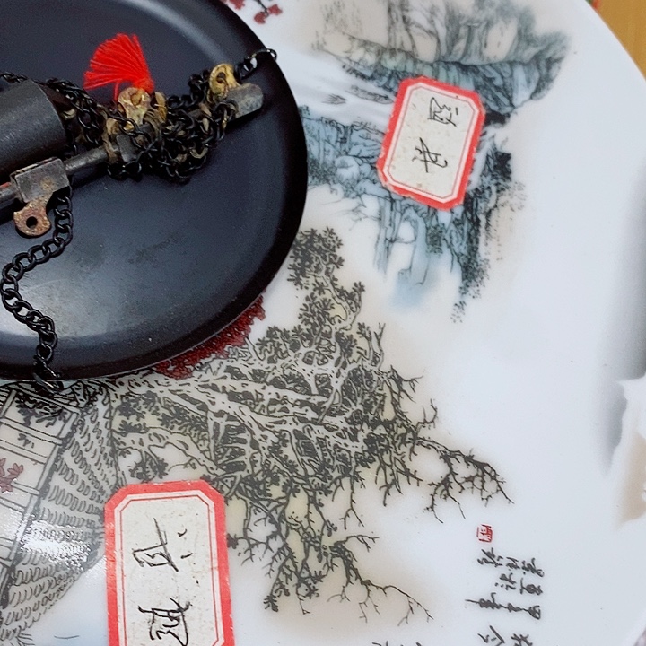瓷片工艺品瓷片瓷片