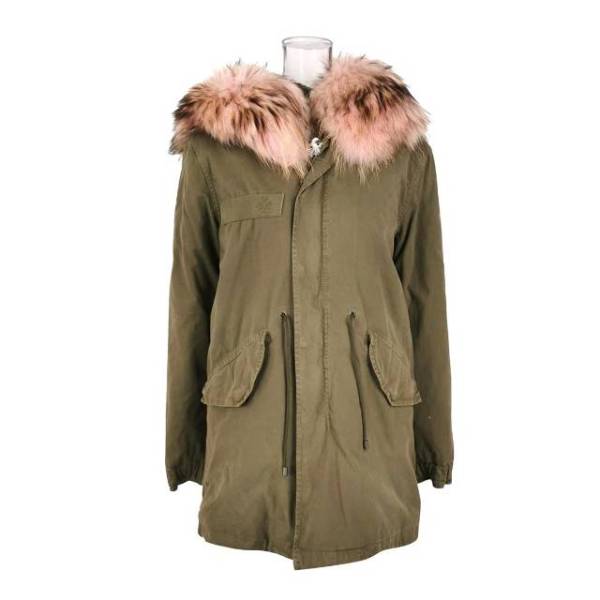 妃鱼/皮草夫妇/棉/外套/95新/z零一二九