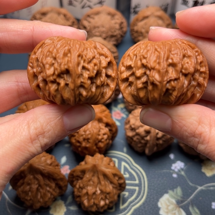 文玩核桃吊坠41全品磨盘