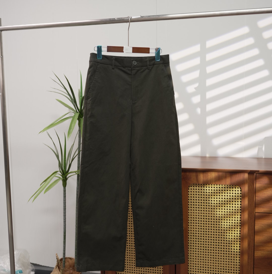 U 家夏季男女同款超薄中空纱宽松垂感百搭显瘦休闲裤02223