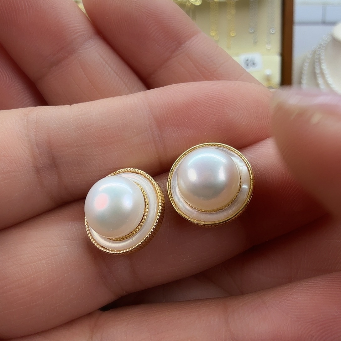 耳饰淡水珍珠未镶嵌