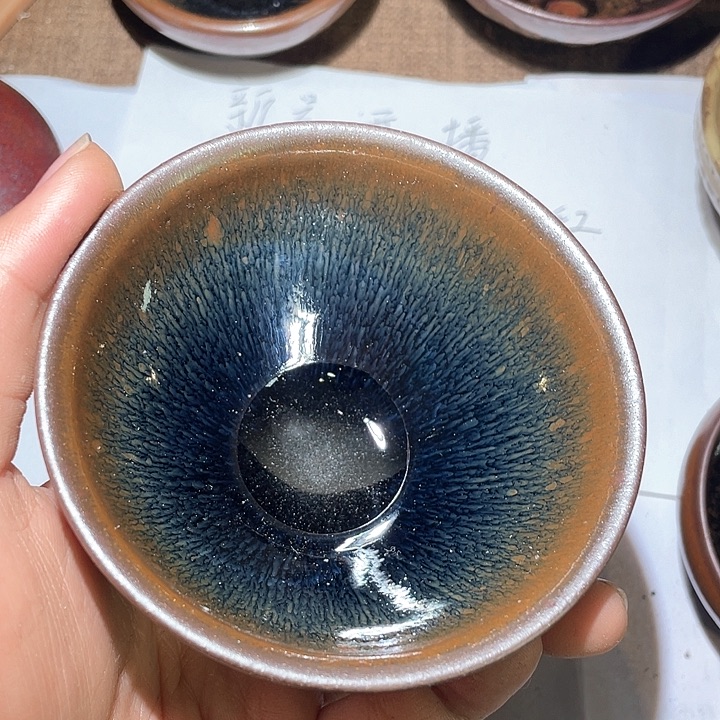 D*K陶瓷马克杯带盖勺蜂蜜组合混合半