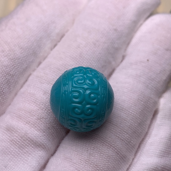 未镶嵌绿松石绿松石回纹16.4