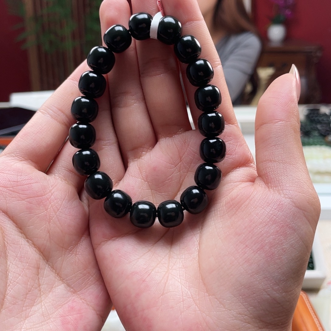 未镶嵌手链和田玉新疆和田玉黑老10/11