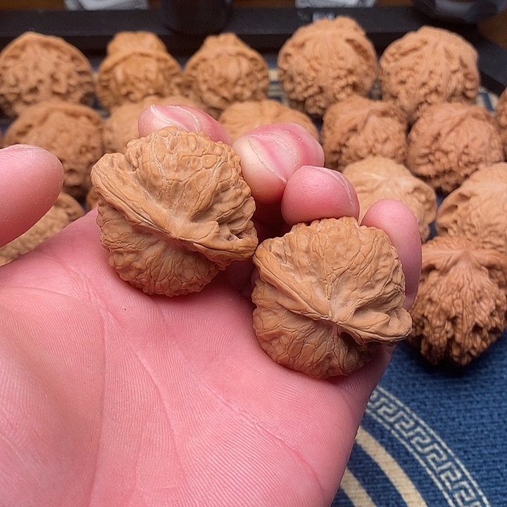 文玩核桃吊坠橘*橘宫灯39全