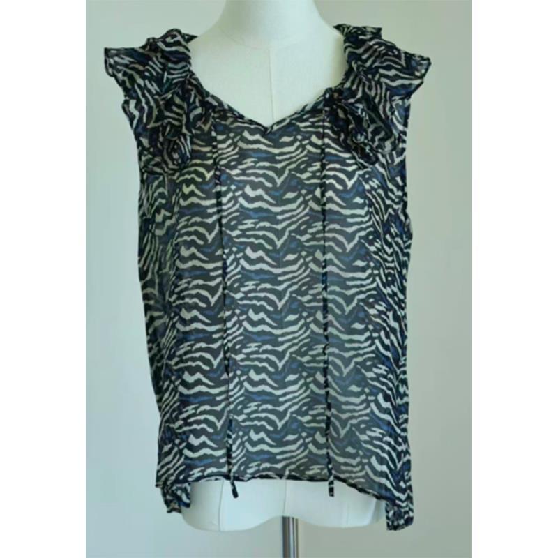 【H Y】花纹搭配衫 T6571