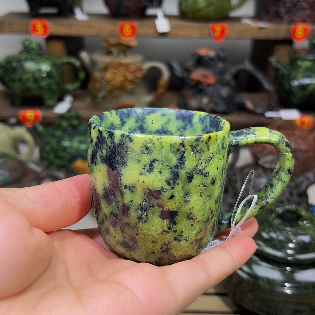 藏玉药王石咖啡杯100cc