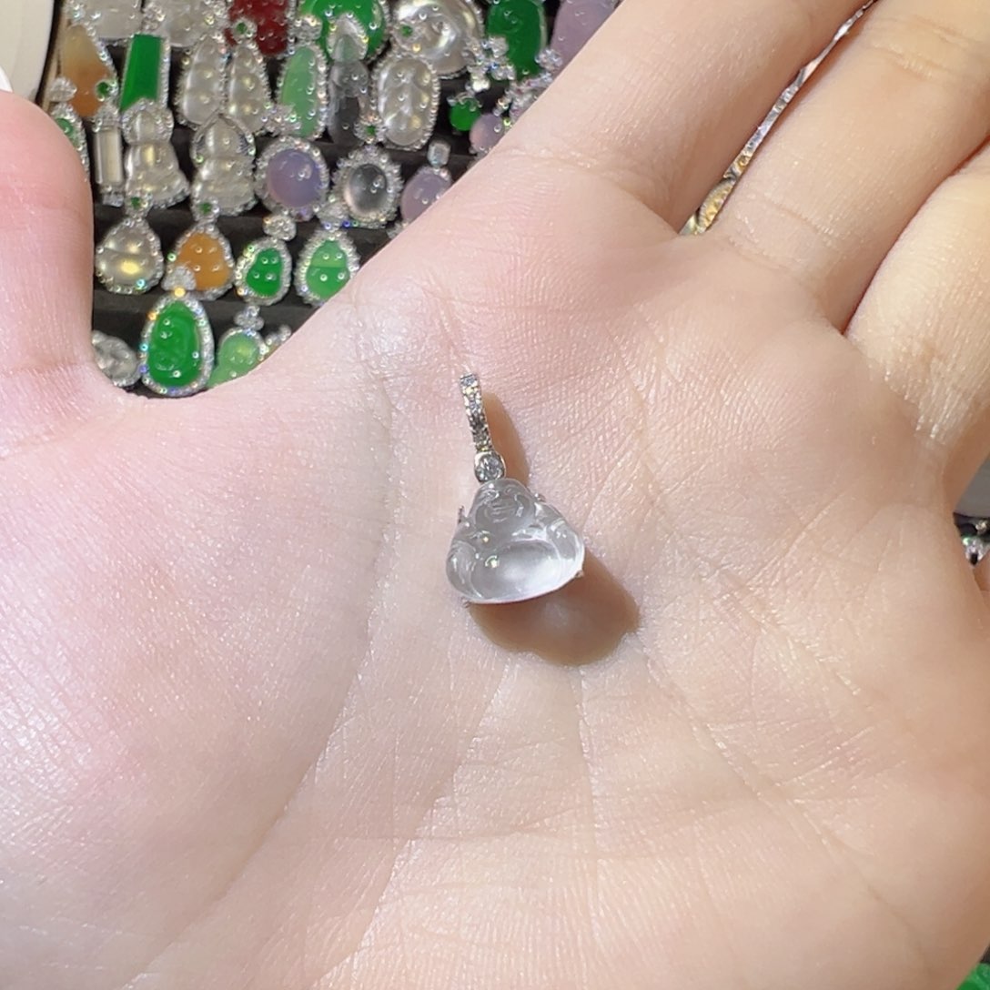 石英质玉颈饰银S925镶嵌R*