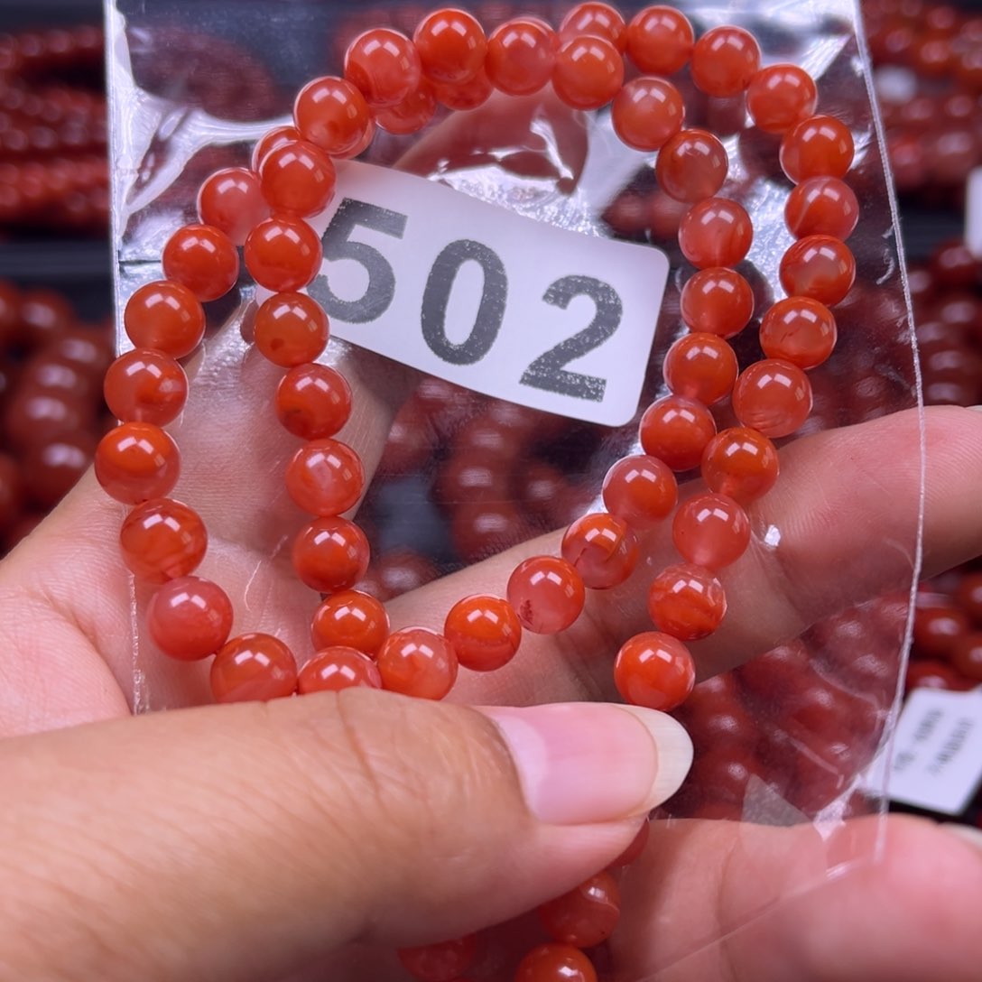 手链未镶嵌南红玛瑙辣*美