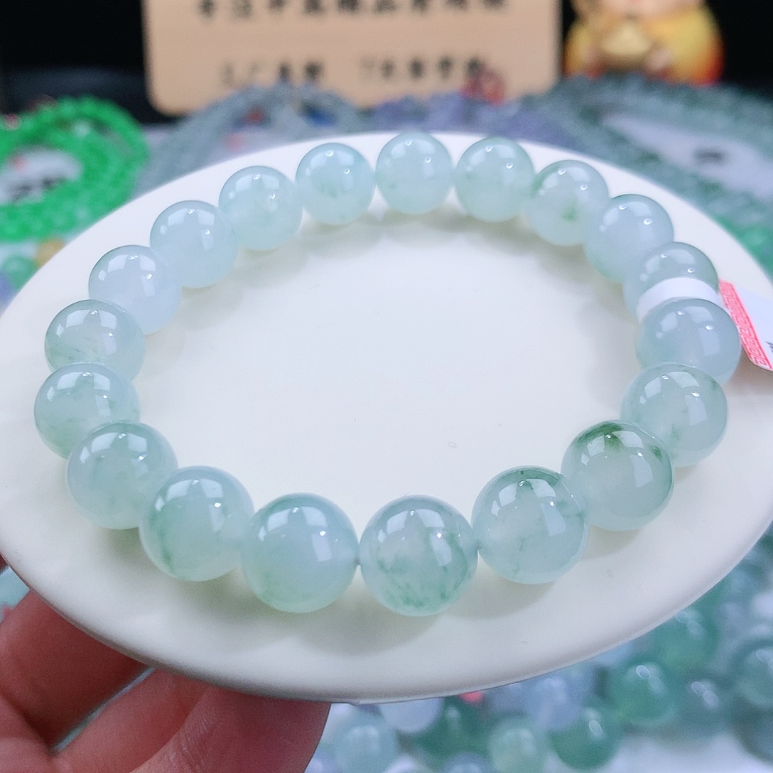 翡翠手链未镶嵌卡10