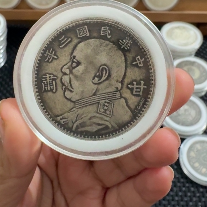 （乾藏甄选）复古龙洋  可吹响可吸反  工艺品家居摆件饰品