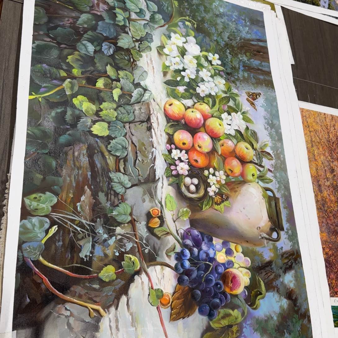 油画优惠活动的时候我