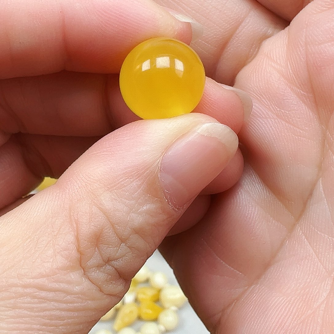 蜜蜡颈饰未镶嵌飞****9蜜蜡圆珠13m m