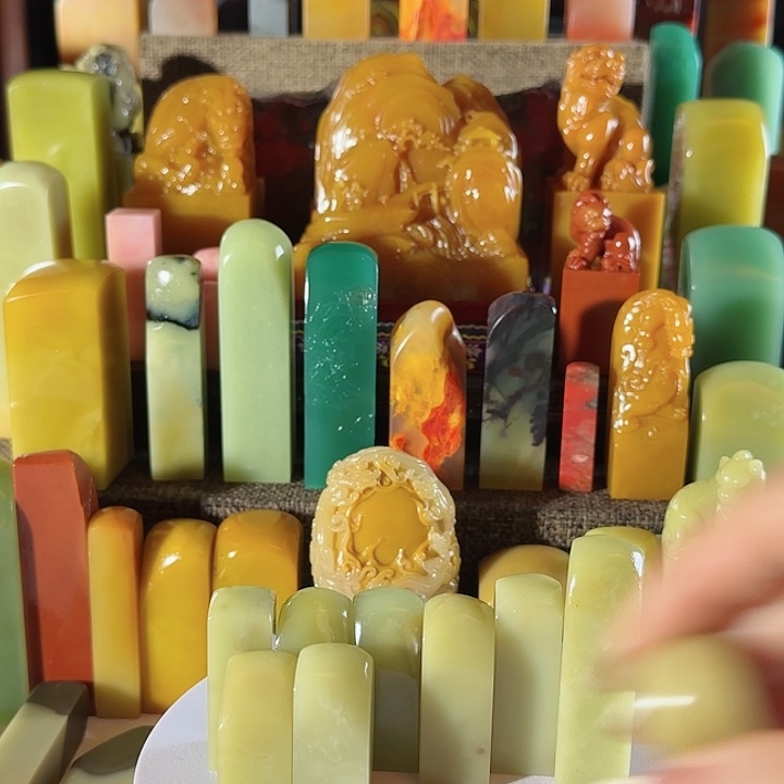 青田石印石@*哥刀子就在