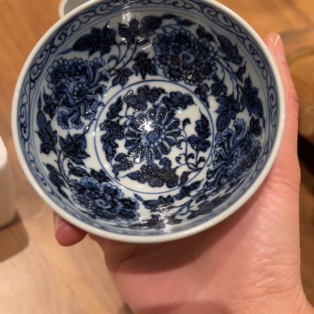 元青拙手原矿青花釉里红