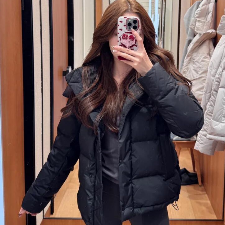 【叁叁专属】五格泡芙羽鹅绒服一样样保暖商场同款