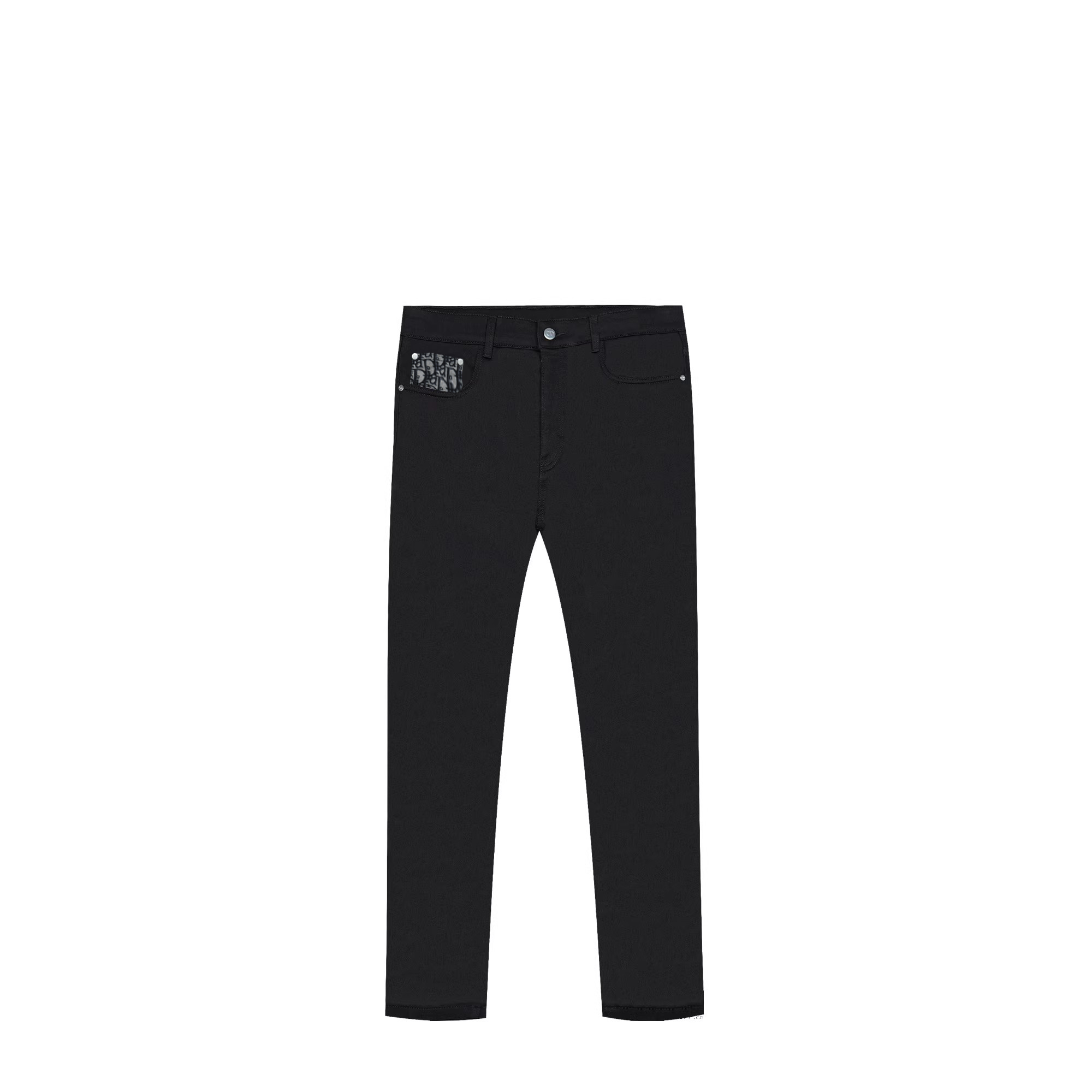 DIORA HEALY/迪奥海莉秋冬上新加绒款休闲英伦风牛仔裤3339448422