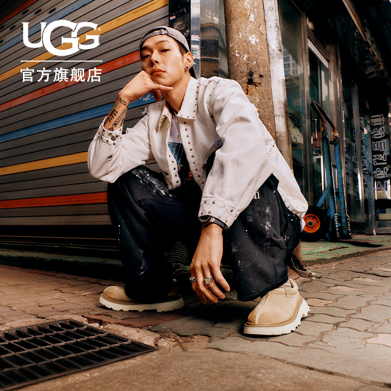 UGG春季新款男士复古塔斯曼单鞋时尚街头德比舒适休闲鞋 1166913